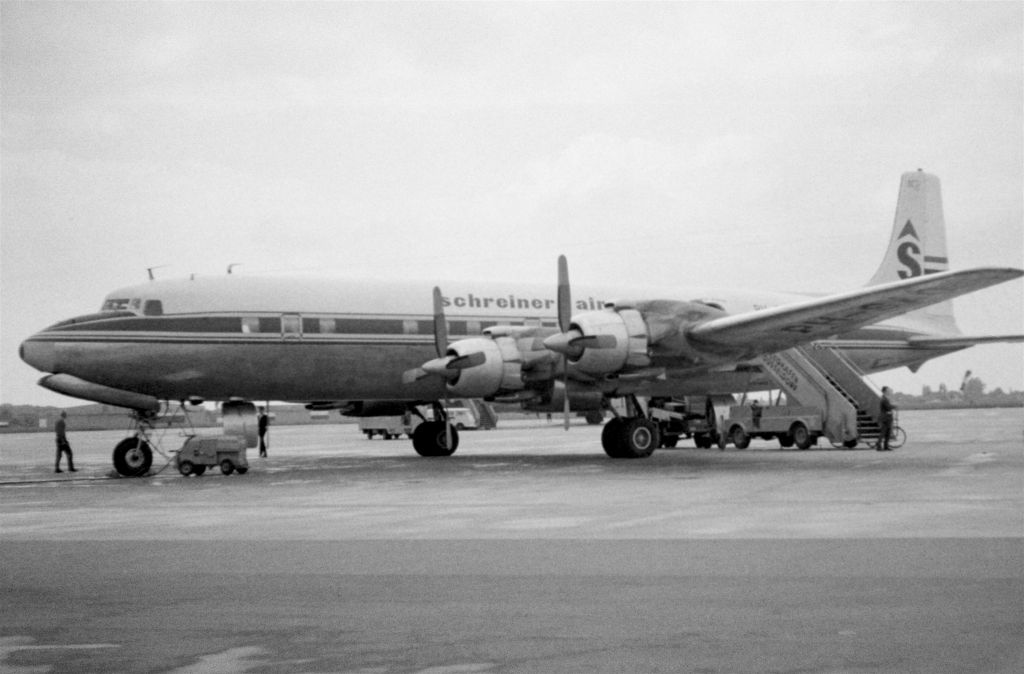 Douglas DC-7 (PH-SAO) - 1967 at Düsseldorf (EDDL)