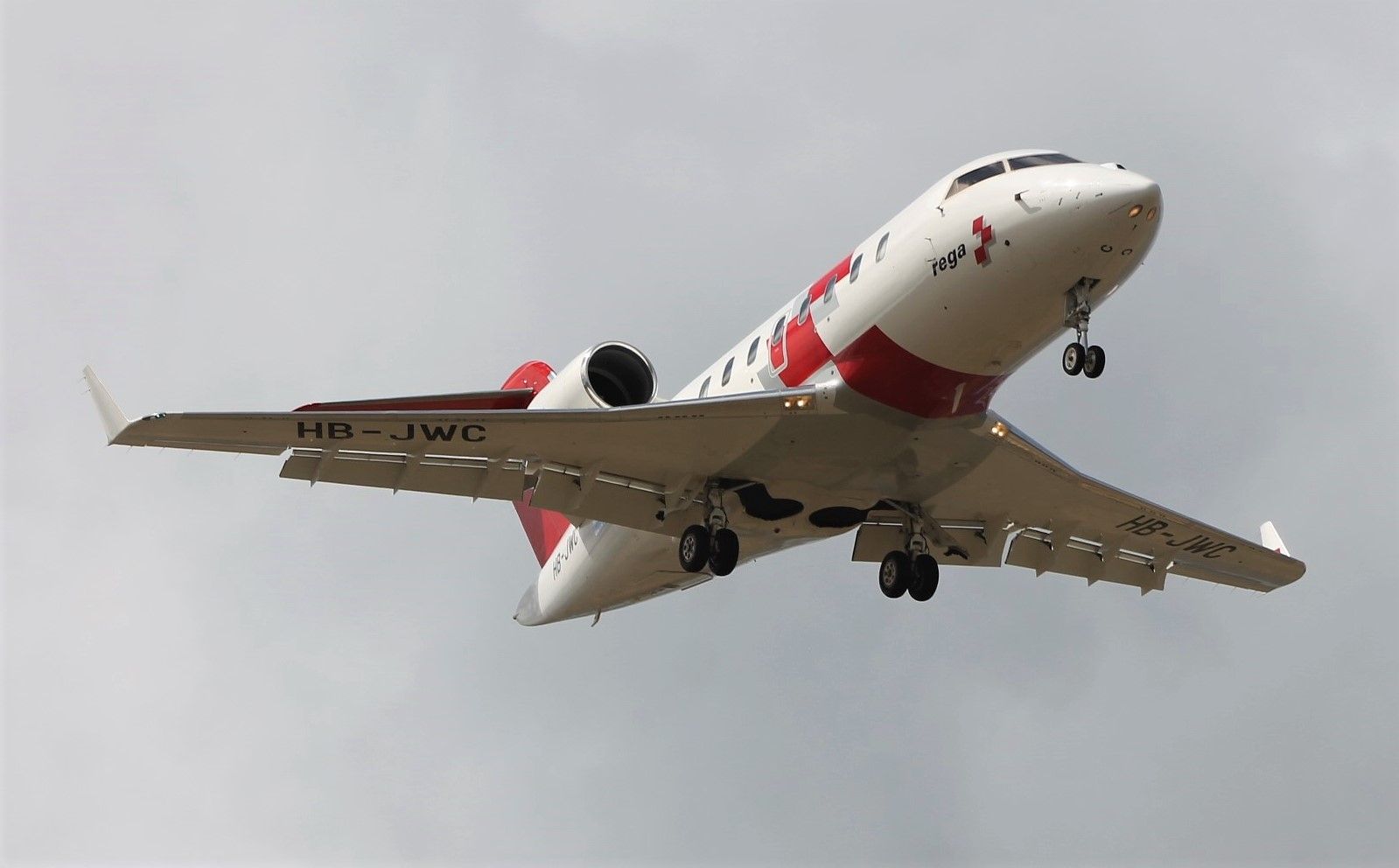 Canadair Challenger (HB-JWC) - Aeroporto de Santa Maria, Açores - LPAZ