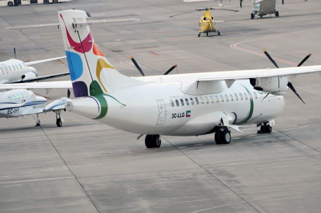 Aerospatiale ATR-42-300 (3C-LLG) - 3C-LLG ATR ATR 42-320 AT43 335br / CEL - Ceiba Intercontinentalbr /GANDO-LAS PALMAS
