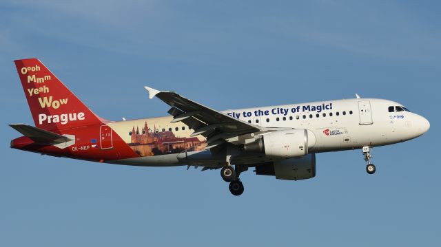 Airbus A319 (OK-NEP)