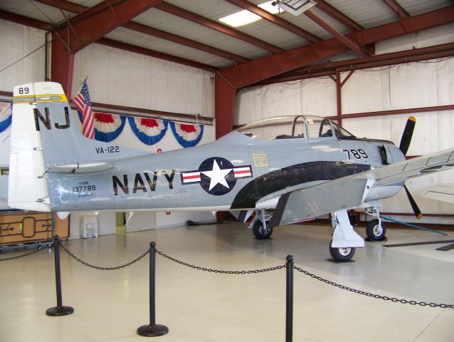 AMU52424 — - Cavanaugh Flight Museum T-28B.