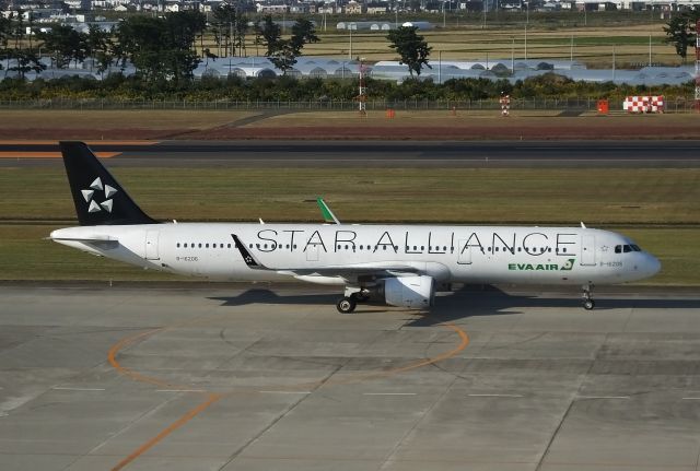 Airbus A321 (B-16206) - Taxing at SDJ (Sendai-Ap Japan) 2016/10/20