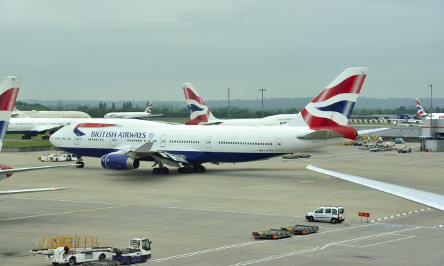 Boeing 747-400 (G-CIVG) - British Airways Boeing 747-436 G-CIVG in London Heathrow 