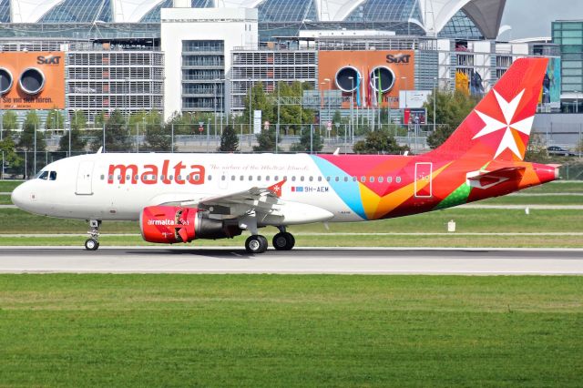 Airbus A319 (9H-AEM)