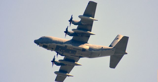 Lockheed C-130 Hercules — - USAF C-130 performing touch-n-go's at Myrtle Beach International (KMYR), SC on 11/1/2018.