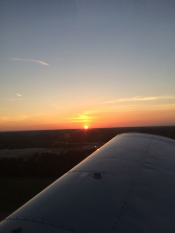 Piper PA-14 Family Cruiser (N9630W) - My daughter took this pic as we were approaching TXK on a summer evening.