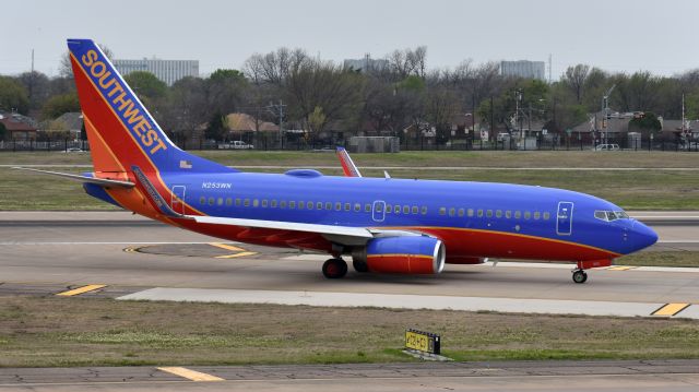Boeing 737-700 (N253WN) - Taken March 23, 2018.