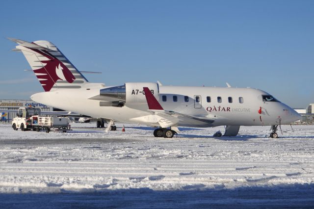 Canadair Challenger (A7-CEB) - Qatar Executive