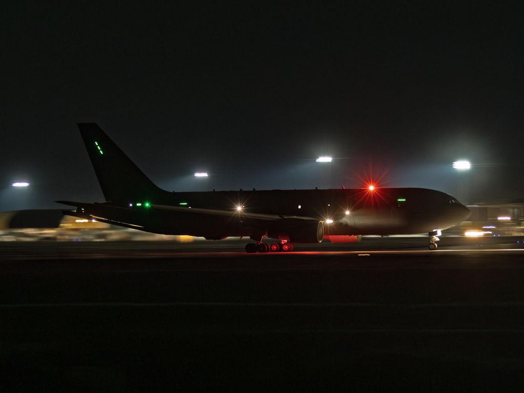 Boeing KC-46 Pegasus (1946062) - LUCKY34 Heavy, a USAF/Boeing KC-46A Pegasus, departing RWY 08 for some night ops on 8 Nov 2023.