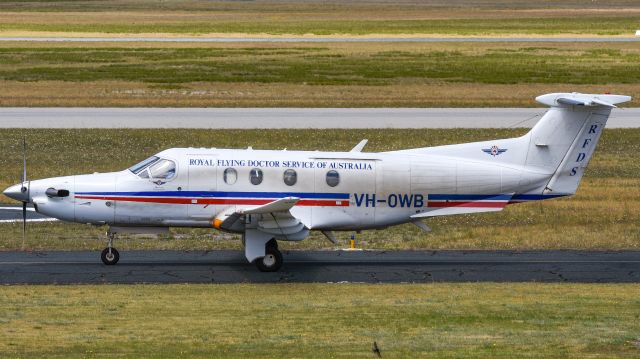 Pilatus PC-12 (VH-OWB)