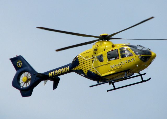 Eurocopter EC-635 (N138MH) - Landing at Metro Aviation.