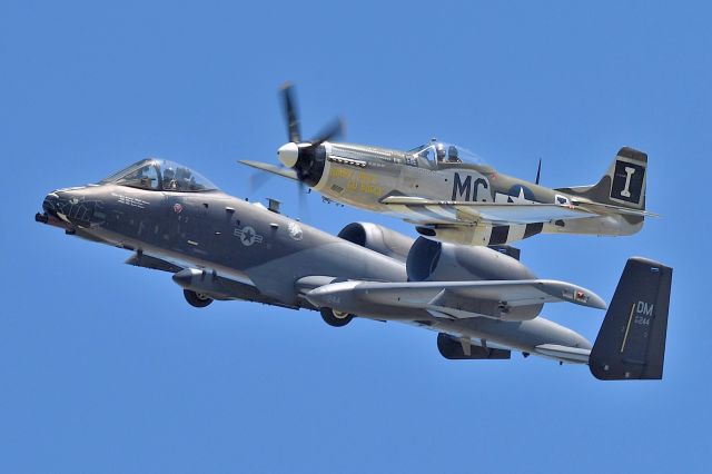 North American P-51 Mustang (N74190) - Purdue Aviation Day Heritage Flight 04-13-24