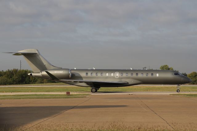 BOMBARDIER BD-700 Global 7500 (N444WT) - Brand new, and presumably on its delivery flight for a Texan based owner.