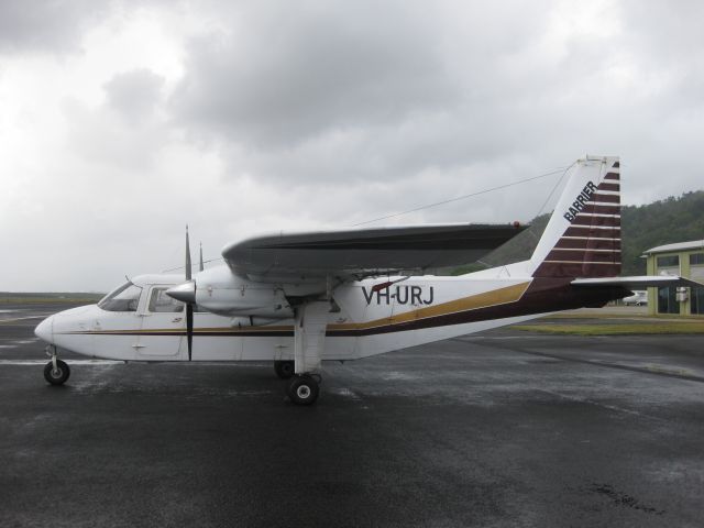 VH-URJ — - Barrier Air Service, Cairns International Airport, Queensland