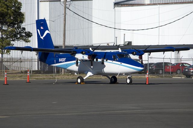 De Havilland Canada Twin Otter (N46RF) - Stopover for a few days. -March 2014