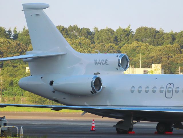 Dassault Falcon 7X (N4CE) - Photo taken on Aug 29, 2022.