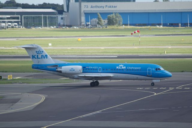 Fokker 70 (PH-KZS) - KLM Cityhopper F70 cn11540