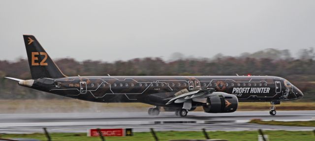 Embraer ERJ-190 (PR-ZIQ) - profit hunter erj-195-e2 pr-ziq landing at shannon for demonstration tours 6/11/19.