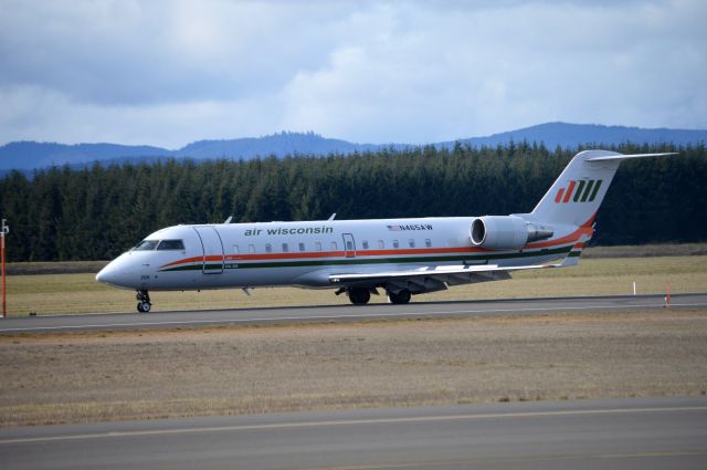 Canadair Regional Jet CRJ-200 (N465AW) - AWI1048 arriving on 16R from Lincoln (KLNK/LNK) to operate a charter. First time seeing Air Wisconsin and first time seeing their retro livery! Also a very rare opportunity to see Air Wisconsin out on the west coast as they mainly focus on regional routes in the midwest and east coast.