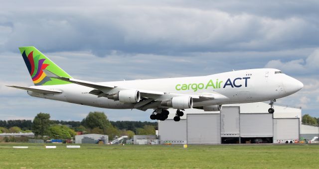 Boeing 747-400 (TC-ACM) - air act cargo b747-428f tc-acm landing at shannon from istanbul 3/5/20.