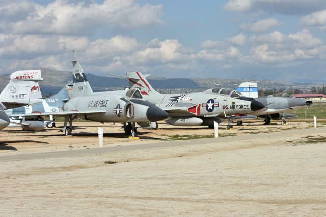 56-1114 — - Nice line up of Vietnam era figters. F-102, F-101, F-100