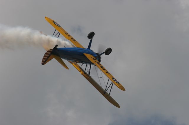 — — - Thunder on the Lake Shore WW 2 Army Stearman