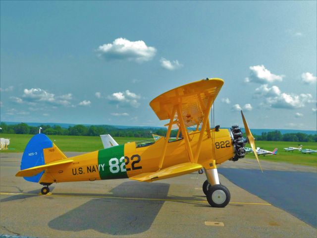 Boeing PT-17 Kaydet (N63JB) - TAKEN 2019