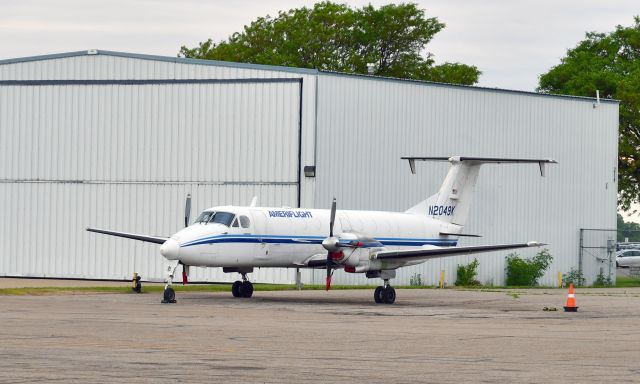 Beechcraft 1900 (N2049K) - Ameriflight Beech 1900C-1 N2049K in Lansing