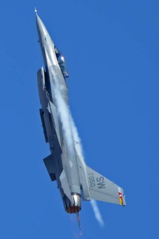 Lockheed F-16 Fighting Falcon (01-7050) -  Lockheed-Martin F-16CJ Block 50 Fighting Falcon 01-7050 of the 77th Fighter Squadron of the 20th Fighter Wing based at Shaw Air Force Base, South Carolina at Davis-Monthan AFB on March 4, 2018.