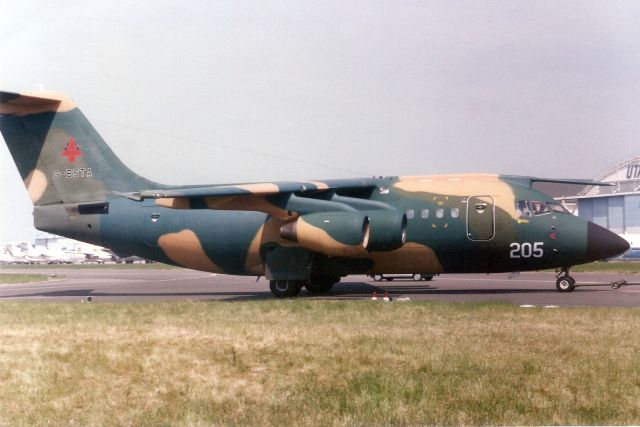 British Aerospace BAe-146-100 (G-BSTA) - Under tow on 13-Jun-89 while on display at le Salon du Bourget.br /br /Reregistered VH-NJV 5-Sep-95 for National Jet Express.