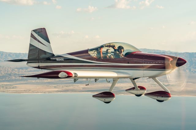 N504SC — - Flying over Salton Sea CA 