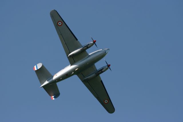 F-AZER — - Dassault MD-311 Flamant F-AZER (cn 276 ), La Ferté Alais Airfield (LFFQ) Air Show (Le Temps Des Hélices)