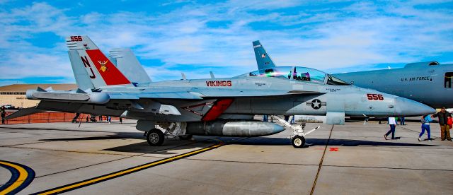 16-6894 — - 166894 NJ 556 Electronic Attack Squadron (VAQ) 129 EA-18G Growler "Vikings" - Aviation Nation 2022br /Nellis AFB (LSV / KLSV)br /USA - Nevada, November 5, 2022br /Photo: TDelCoro