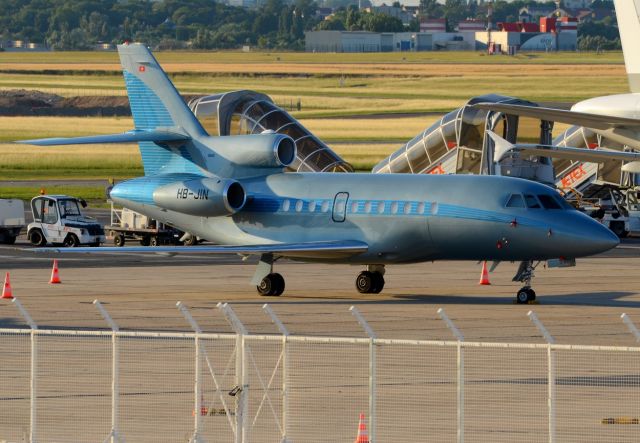 Dassault Falcon 900 (HB-JIN) - 01/08/2013