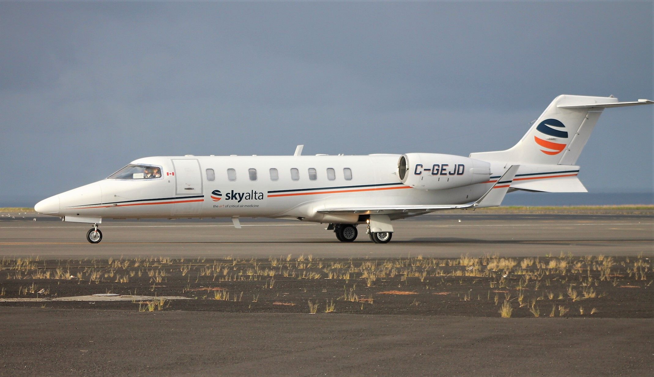 Learjet 45 (C-GEJD) - 03/09/2020 Aeroporto de Santa Maria - LPAZ - Azores