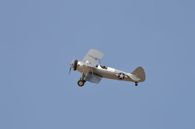 Boeing PT-17 Kaydet (N7995) - At the 2017 Wings & Horsepower Car Show.