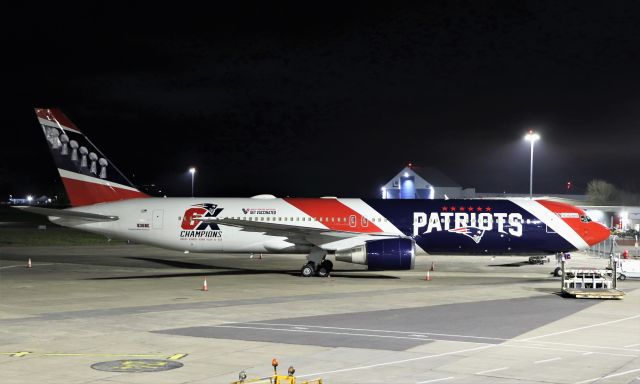 BOEING 767-300 (N36NE) - New England Patriots b767-323er n36ne at shannon 27/2/21.