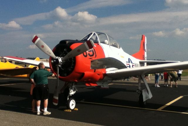 North American Trojan (N65491) - Georgetown Wings &amp; Wheels Air Show - (GED) October 6, 2012