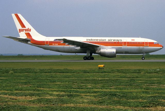 PK-GAD — - During Engine run on runway at Lemwerder - 1986-06-01.