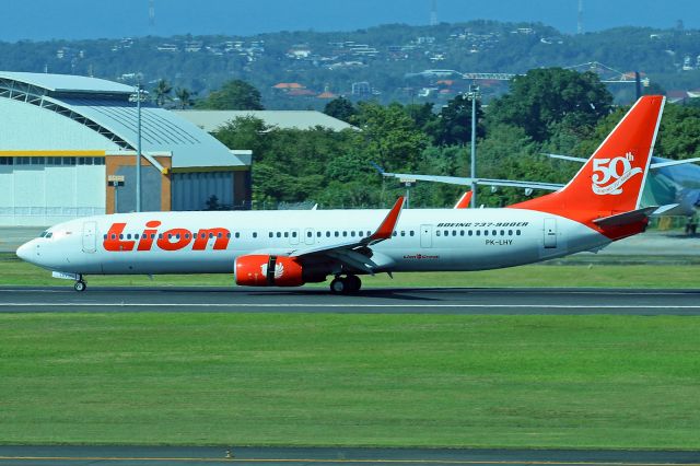 Boeing 737-900 (PK-LHY) - "50th Boeing 737-900ER for Lion Air" livery