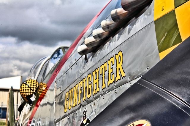 North American P-51 Mustang — - CAF's P-51, Gunfighter.