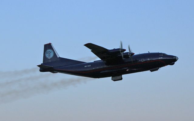 Antonov An-12 (UR-CZZ) - ukraine air alliance an-12bp ur-czz dep shannon 17/5/17.