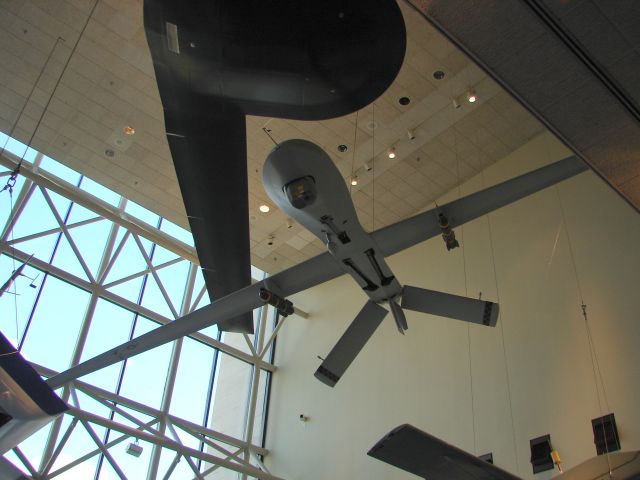97-0034 — - General Atomics MQ-1L Predator on display at the National Air and Space Museum in Washington, DC. (2/16/09)