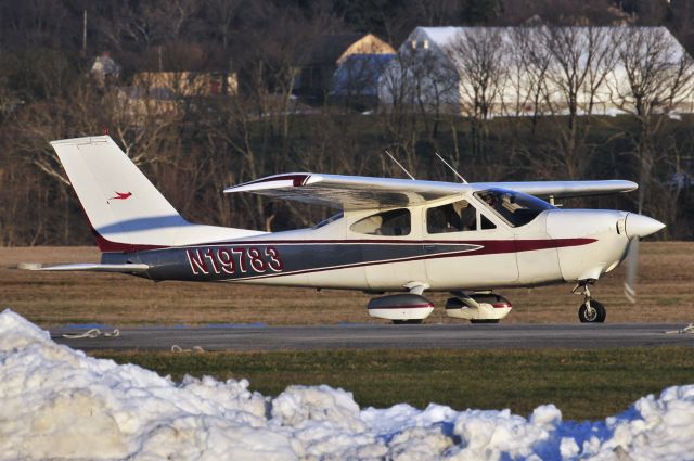 Cessna Cardinal (N19783) - Seen at KFDK on 12/27/2009.  The absence of the strut creates a really clean look on this plane.    a href=http://discussions.flightaware.com/profile.php?mode=viewprofile&u=269247  [ concord977 profile ]/a