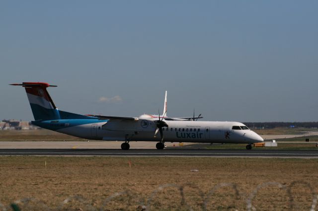 LX-LGD — - LX-LGD about to take-off on one of many FRA-LUX flights due every day