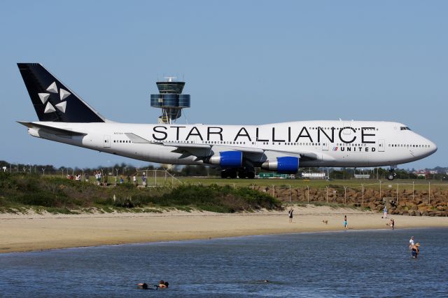 Boeing 747-400 (N121UA) - Star Aliiance livery