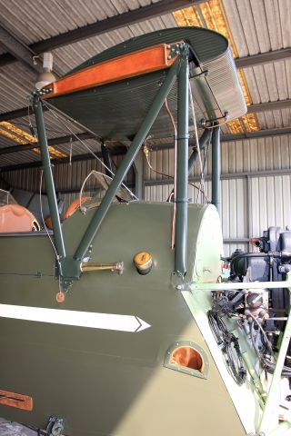 OGMA Tiger Moth (VH-FAG) - Detail of incredible restoration quality of the Tiger including fitting wings at CAC Caboolture