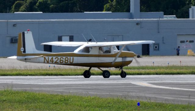 Cessna Commuter (N4268U) - Heading for departure is this 1964 Cessna Communter 150D in the Summer of 2019.