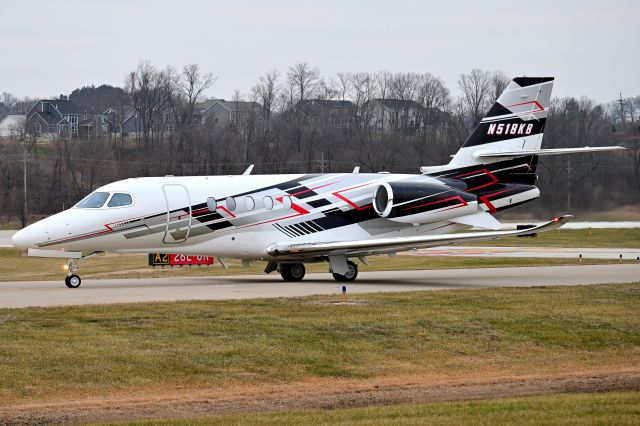 Cessna Citation Latitude (N518KB) - Been cloudy for some time in the STL area. Kyle Busch plane along with other biz jets at Spirit that day.