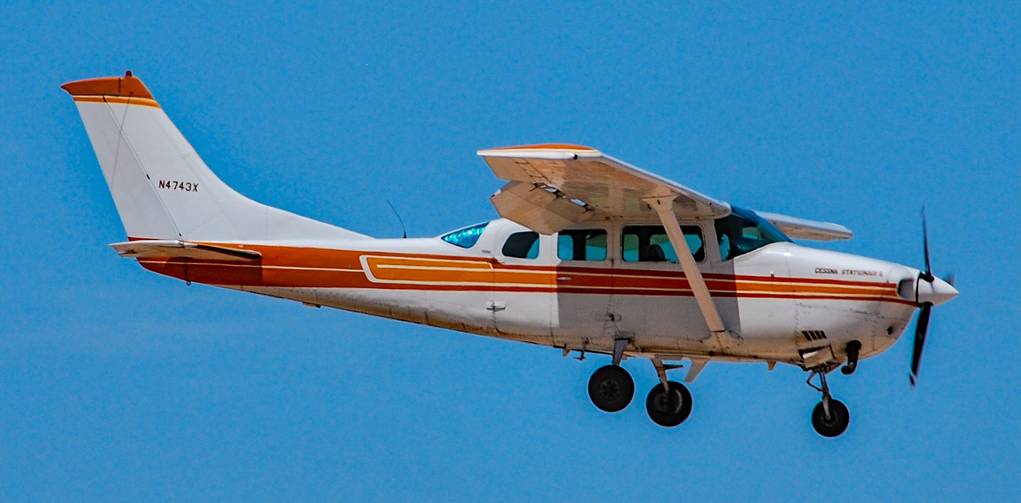 Cessna T206 Turbo Stationair (N4743X) - N4743X 1980 Cessna TU206G Turbo Stationair s/n U20605530 - North Las Vegas Airport (IATA: VGT, ICAO: KVGT, FAA LID: VGT)br /Photo: Tomas Del Corobr /June 26, 2020